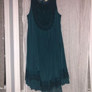 Turquoise dress